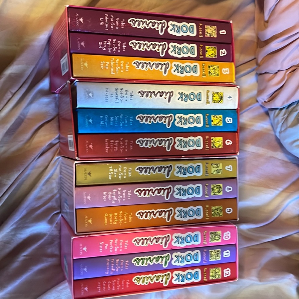 Dork Dairies books 1-12